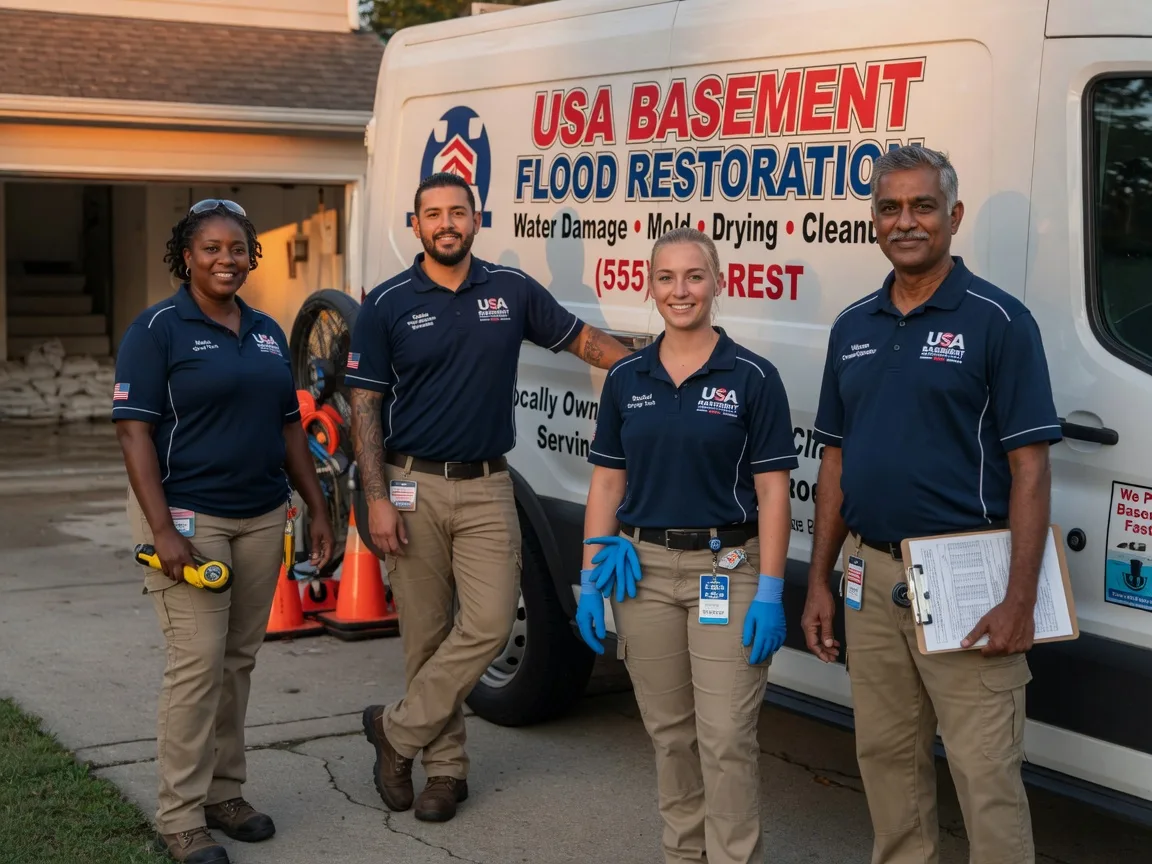 Basement Flood Cleanup company in Brickeys, AR