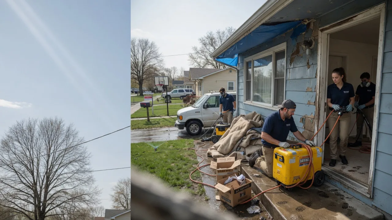 Basement Flood Cleanup in Brickeys, AR near me